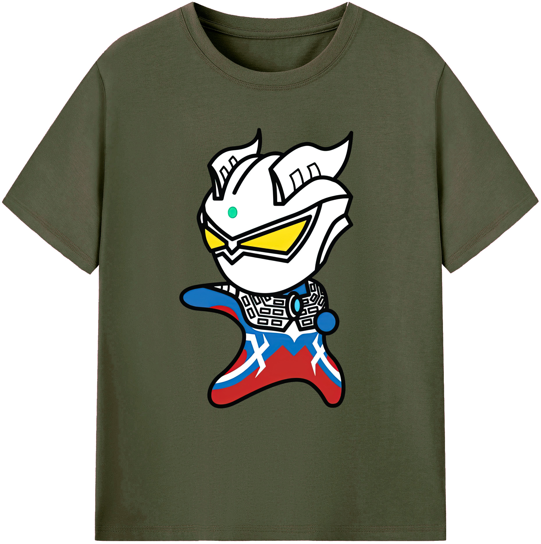 （画像用） ウルトラマン Ultraman 綿100％ メンズ半袖Tシャツ｜肌触りやわらか＆通気性